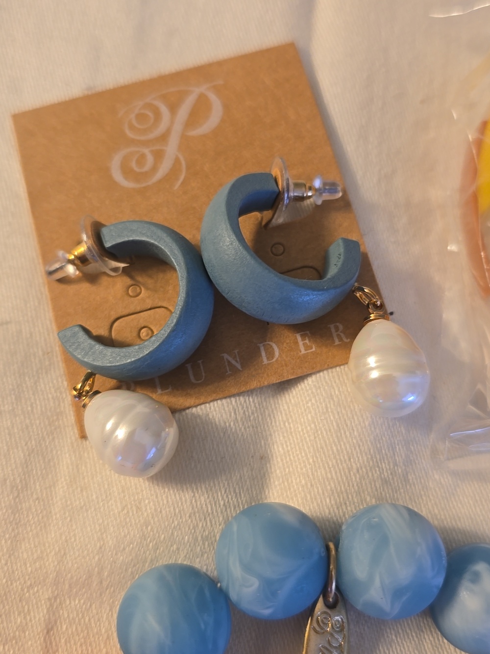 Plunder 8pc Jewelry Bundle,colorful Bead Bracelets & Earrings That Match All New - Picture 7 of 11